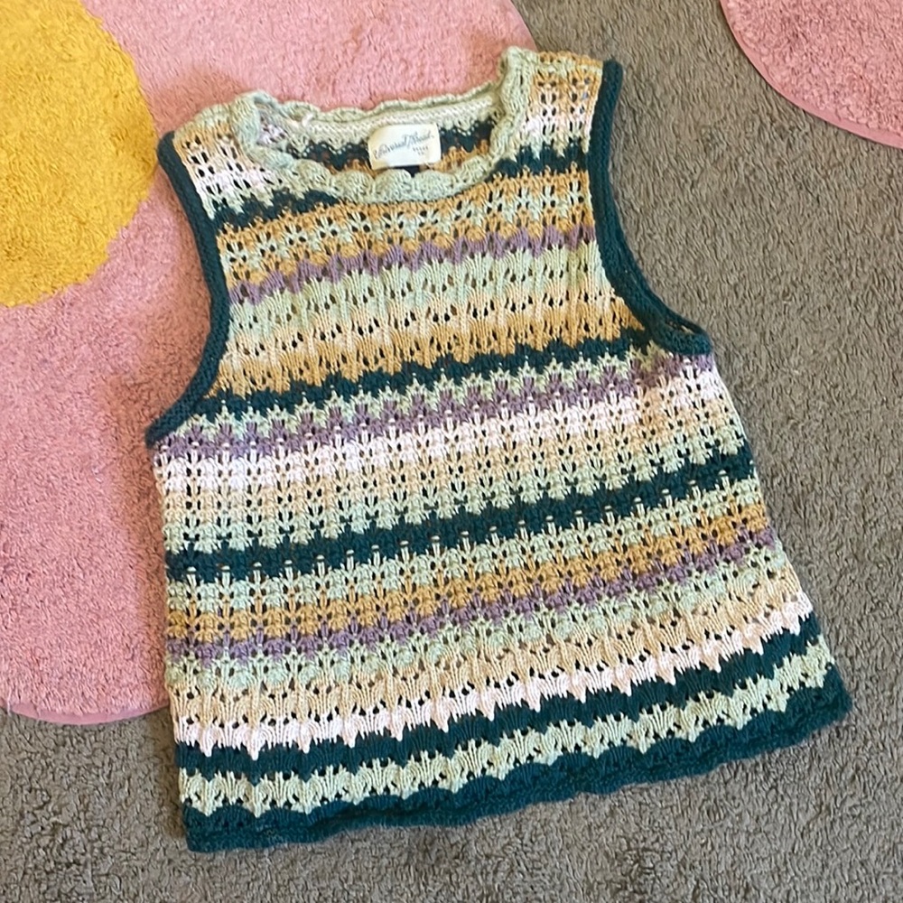 NWOT Crochet crop top by Universal thread.